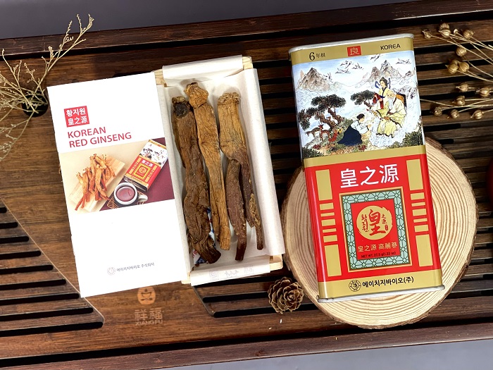 Hồng Sâm Củ Khô Hàn Quốc 6 Năm Tuổi Hộp 37.5g